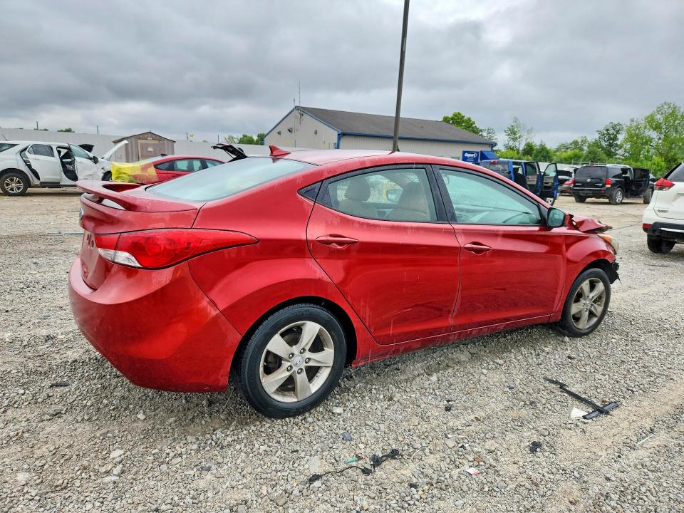 2013 Hyundai VIN KMHDH4AE4DU714381 COPART salvage auction — FRONT END, Ky - Bill Of Sale/Part Only/No Titl, sold $300 on 2026-07-16 (photo 3)