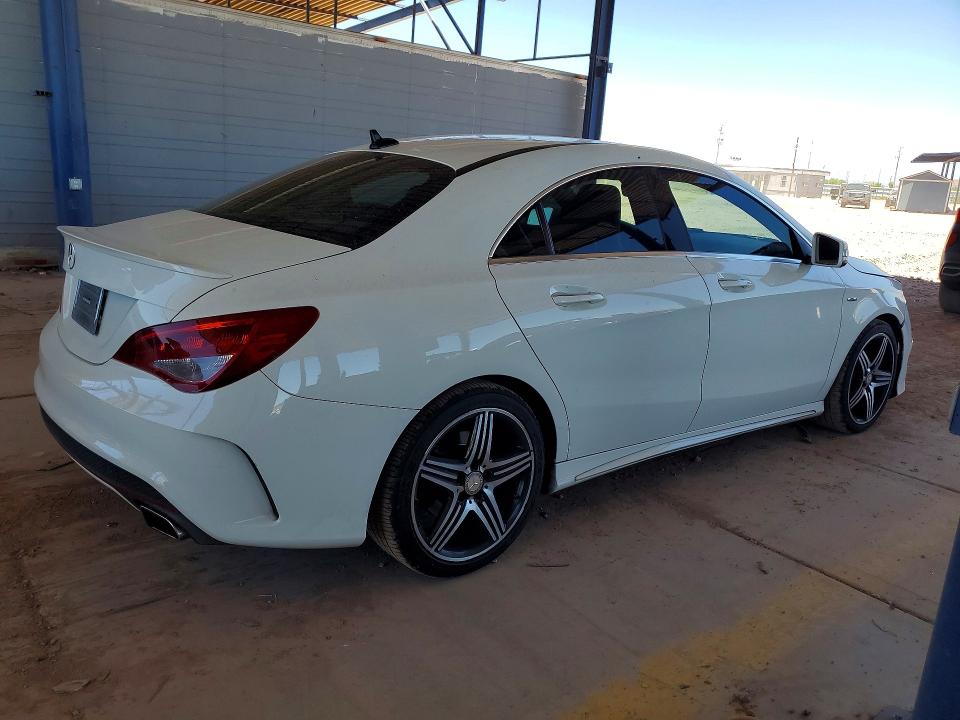 2015 Mercedes-benz VIN WDDSJ4EB7FN187830 COPART salvage auction — FRONT END, Az - Cert Of Title - Salvage, sold $1,850 on 2026-07-23 (photo 3)