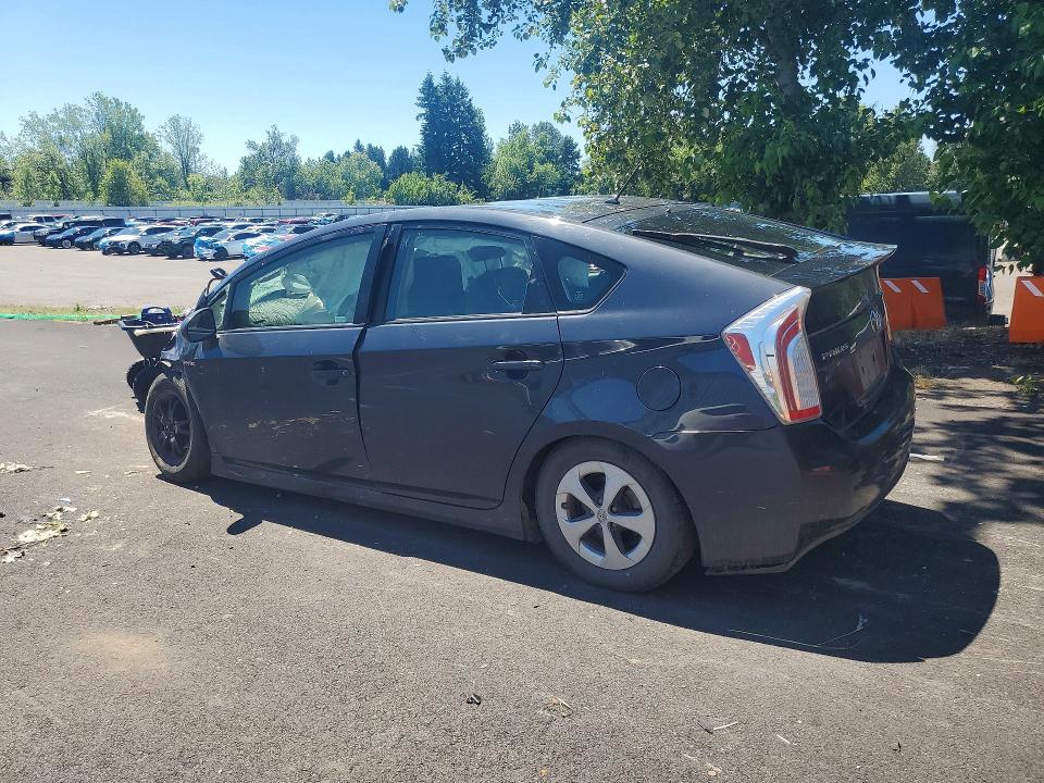 2015 Toyota Prius VIN JTDKN3DU6F0432853 COPART salvage auction — FRONT END, Or - Salvage Title Certificate, sold $100 on 2026-07-27 (photo 2)