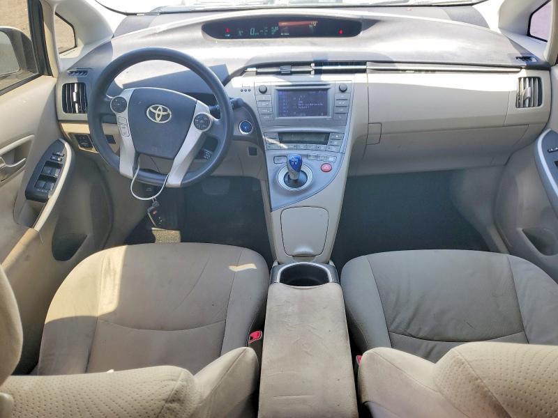 2012 Toyota VIN JTDKN3DU4C5398040 COPART salvage auction — REAR END, Ca - Salvage Certificate, sold $3,250 on 2026-07-24 (photo 8)