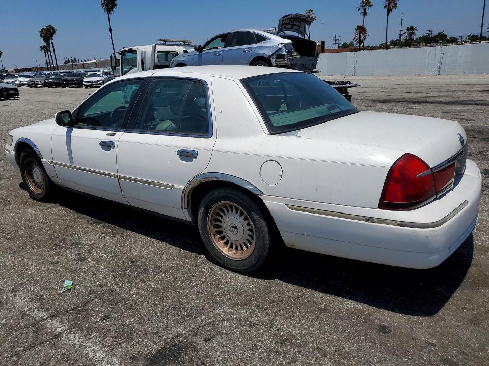 1998 Mercury Grand marquis VIN 2MEFM75W1WX657693 COPART salvage auction — MECHANICAL, CA - DIS/DLR/EXP ONLY CLEAN TITLE, sold $50 on 2026-07-17 (photo 2)