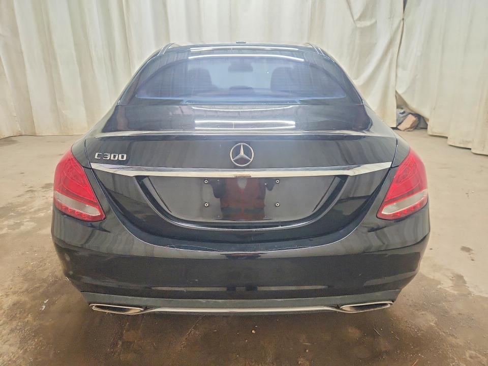2016 Mercedes-benz C class VIN 55SWF4JBXGU149624 COPART salvage auction — FRONT END, La - Certificate Of Title, sold $3,050 on 2026-07-09 (photo 6)