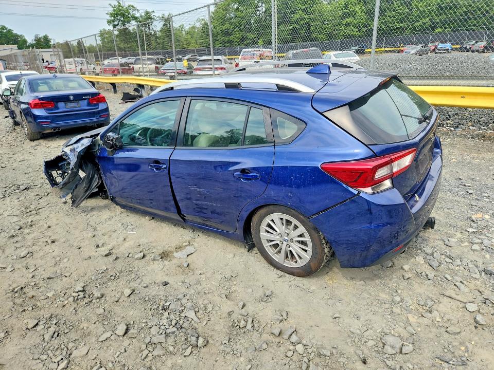 2018 Subaru Impreza VIN 4S3GTAD69J3718625 COPART salvage auction — FRONT END, Md - Cert Of Salvage > 75% Damage, sold $800 on 2026-07-02 (photo 2)