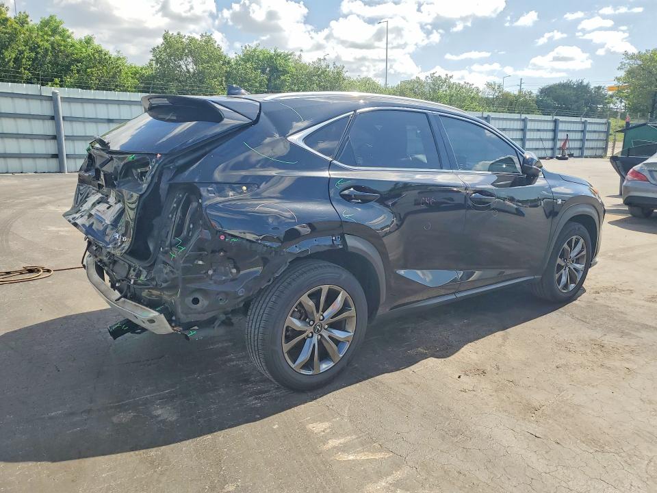 2020 Lexus Nx VIN JTJSARBZ7L2175471 COPART salvage auction — REAR END, Fl - Certificate Of Destruction, sold $7,800 on 2026-07-29 (photo 3)