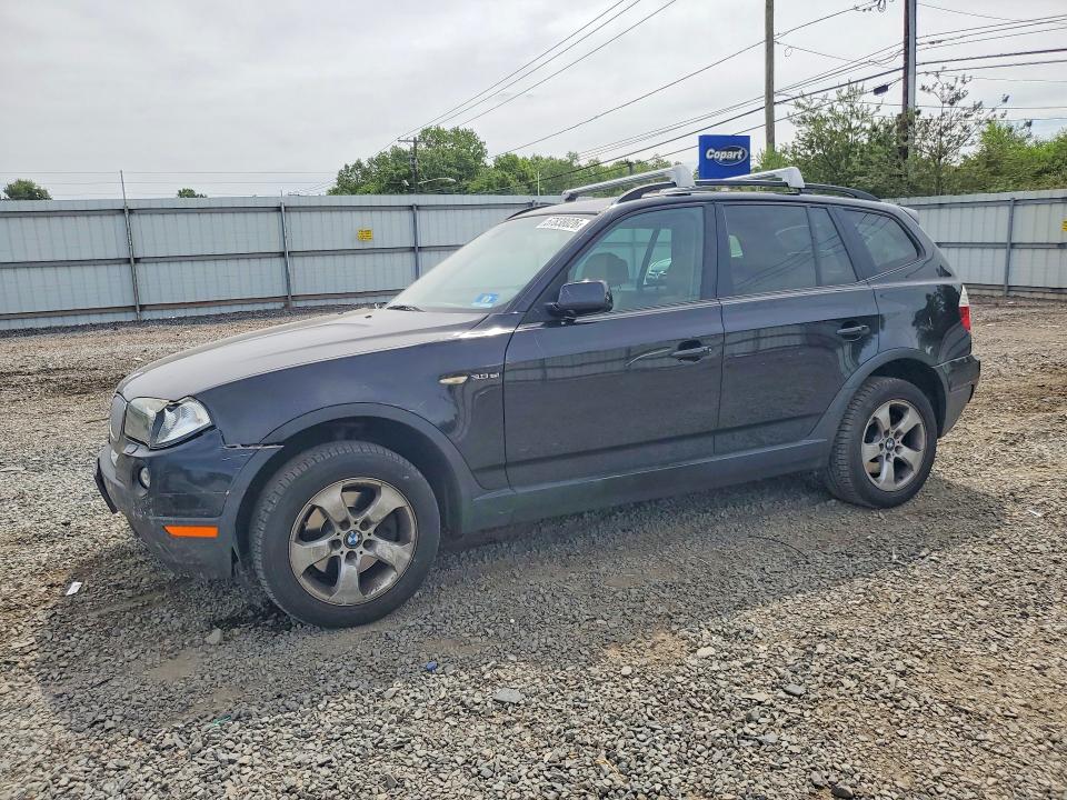 2008 BMW X3 VIN WBXPC93468WJ14072 COPART salvage auction — FRONT END, Nj - Cert Of Title-Salvage, sold $400 on 2026-07-31 (photo 1)