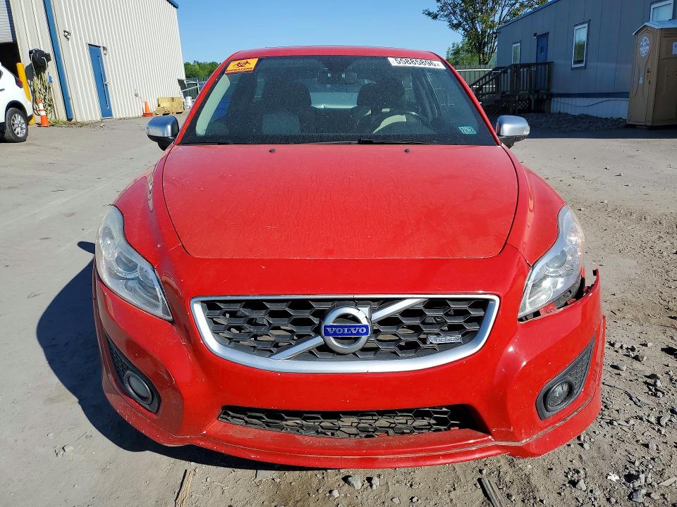 2011 Volvo C30 VIN YV1672MK9B2244258 COPART salvage auction — REAR END, PA - CERT OF SALV-R=RECONSTRUCTED, sold $1,350 on 2026-07-22 (photo 5)