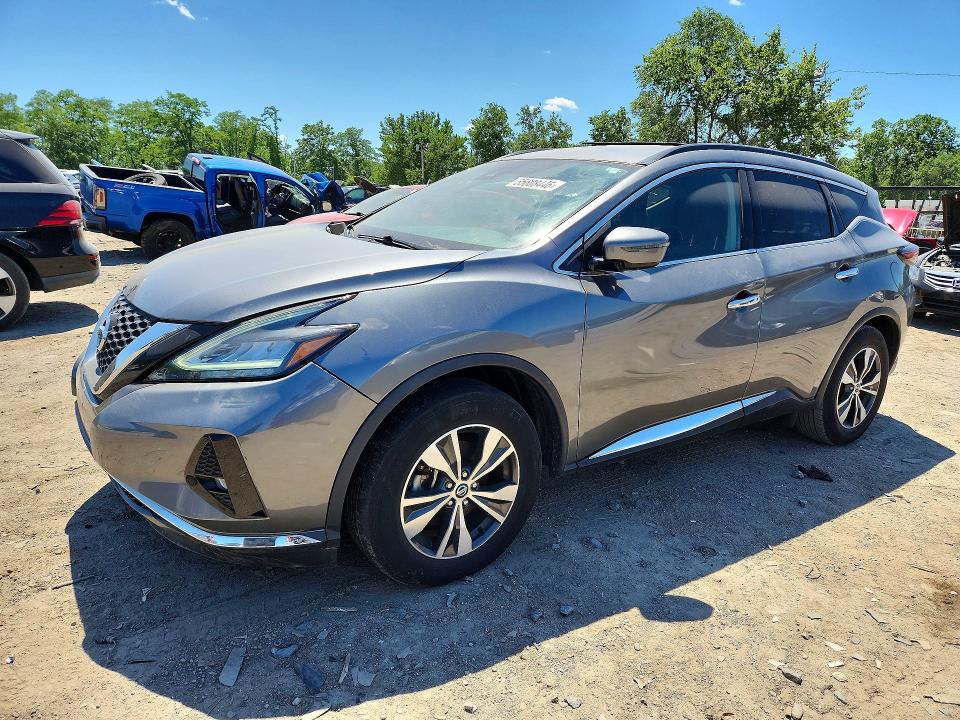 2021 Nissan VIN 5N1AZ2BJXMC101378 COPART salvage auction — FRONT END, In - Certificate Of Title (P), sold $6,900 on 2026-07-02 (photo 1)