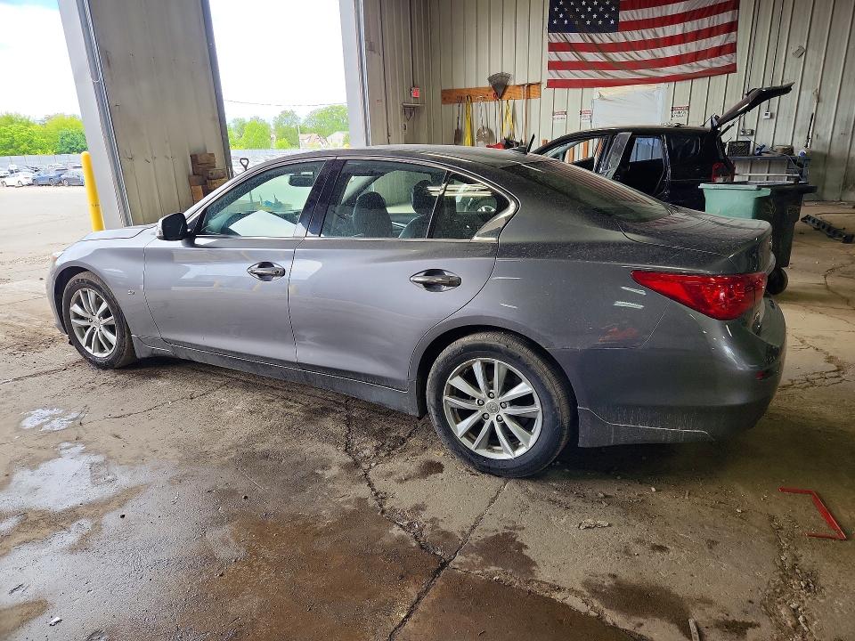 2015 Infiniti VIN JN1BV7ARXFM419607 COPART salvage auction — MINOR DENT/SCRATCHES, Wi - Certificate Of Title, sold $2,700 on 2026-07-06 (photo 2)