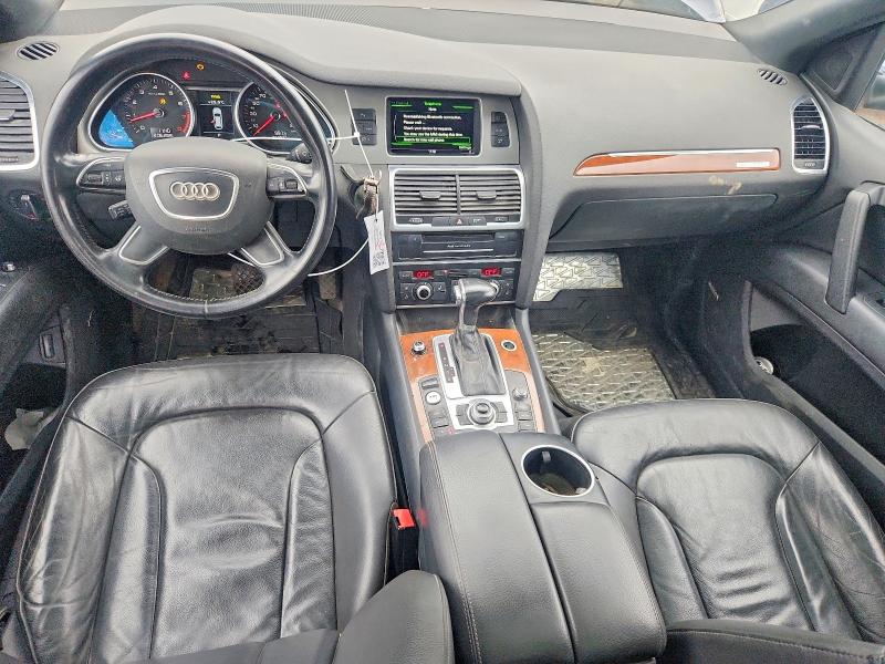 2015 Audi Q7 VIN WA1WGCFE6FD011722 COPART salvage auction — FRONT END, Qc - Gravement Accidente, sold $525 on 2026-07-21 (photo 8)