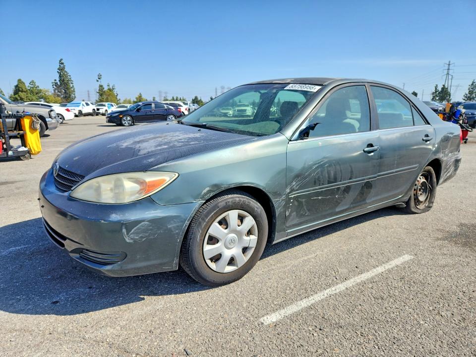 2002 Toyota Camry VIN JTDBE32K720021568 COPART salvage auction — REAR END, Ca - Salvage Certificate, sold $575 on 2026-07-09 (photo 1)