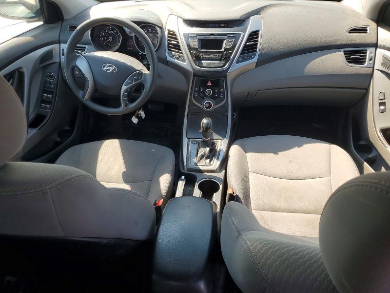 2014 Hyundai VIN 5NPDH4AE9EH464071 COPART salvage auction — FRONT END, Ca - Salvage Certificate, sold $925 on 2026-07-23 (photo 8)