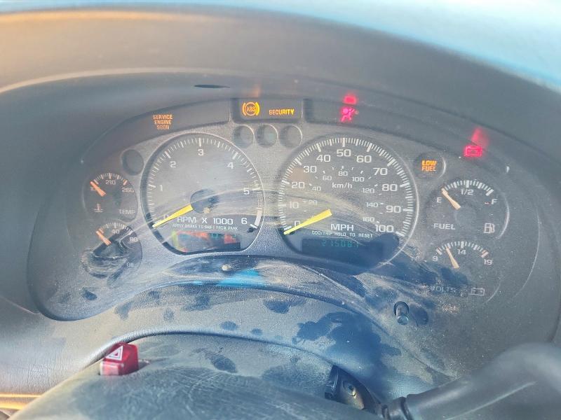2000 Gmc Jimmy VIN 1GKCT18W5YK232858 COPART salvage auction — NORMAL WEAR, Tn - Certificate Of Title, sold $500 on 2026-07-29 (photo 9)