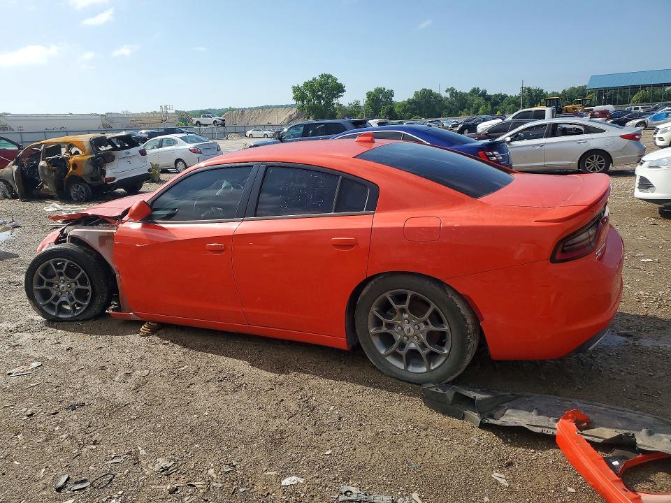 2017 Dodge Charger VIN 2C3CDXJG9HH515936 COPART salvage auction — FRONT END, Ks - Certificate Of Title, sold $2,450 on 2026-07-02 (photo 2)