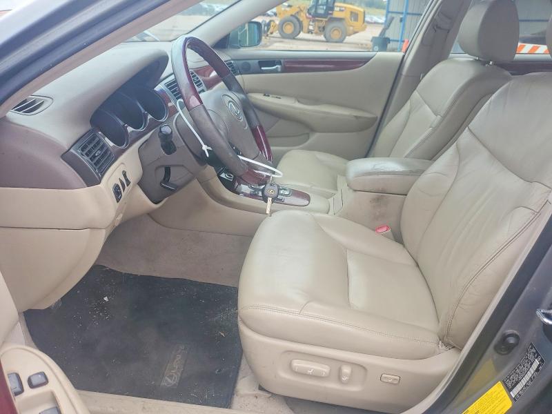 2004 Lexus ES VIN JTHBA30G245030354 COPART salvage auction — FRONT END, Co - Salvage Title, sold $600 on 2026-07-27 (photo 7)