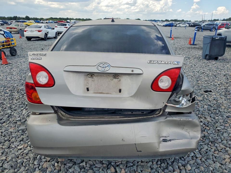 2003 Toyota Corolla VIN 1NXBR32E53Z006183 COPART salvage auction — REAR END, FL - CERT OF TITLE SLVG REBUILDABLE, sold $450 on 2026-07-10 (photo 6)