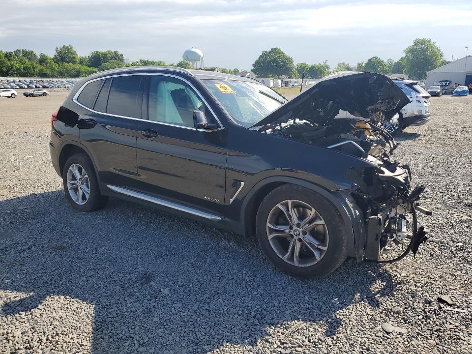 2018 BMW X3 VIN 5UXTR9C54JLD57620 COPART salvage auction — FRONT END, Nj - Cert Of Title-Salvage, sold $2,100 on 2026-07-31 (photo 4)