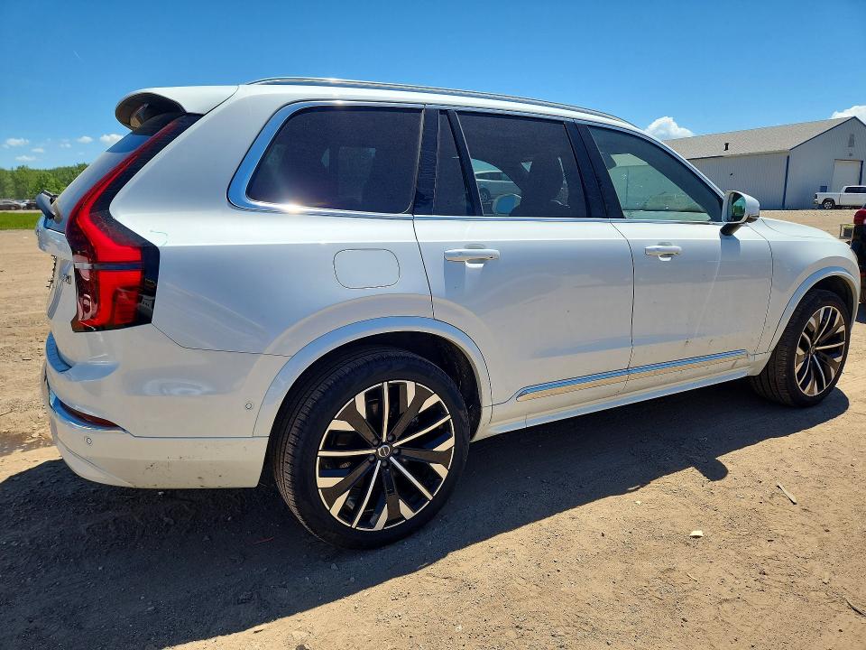 2025 Volvo Xc90 VIN YV4062PG8S1377487 COPART salvage auction — HAIL, Oh - Cert Of Title-Salvage, sold $30,250 on 2026-07-13 (photo 3)