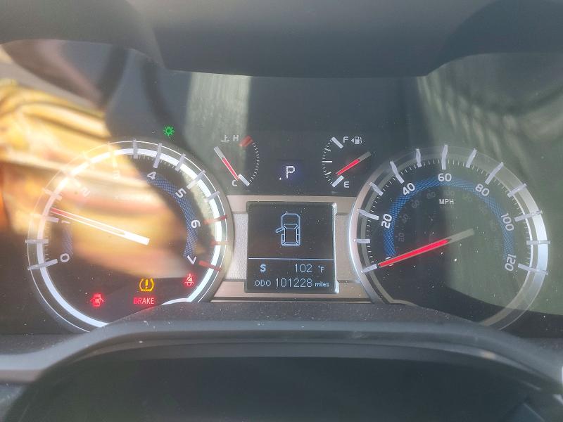 2017 Toyota 4runner VIN JTEZU5JR3H5163337 COPART salvage auction — FRONT END, Tn - Salvage Certificate, sold $12,400 on 2026-07-28 (photo 9)