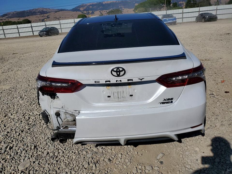 2021 Toyota Camry VIN 4T1K31AK2MU029774 COPART salvage auction — REAR END, Ca - Salvage Certificate, sold $11,300 on 2026-07-02 (photo 6)