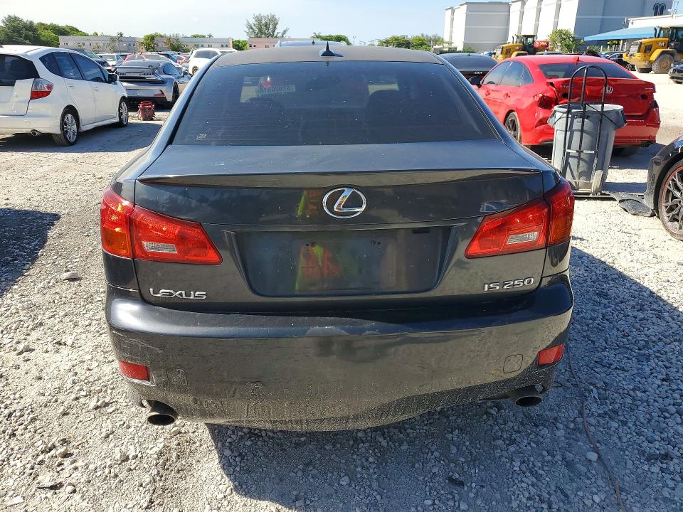 2008 Lexus Is 250 VIN JTHBK262385068958 COPART salvage auction — FRONT END, Fl - Certificate Of Title, sold $975 on 2026-07-02 (photo 6)