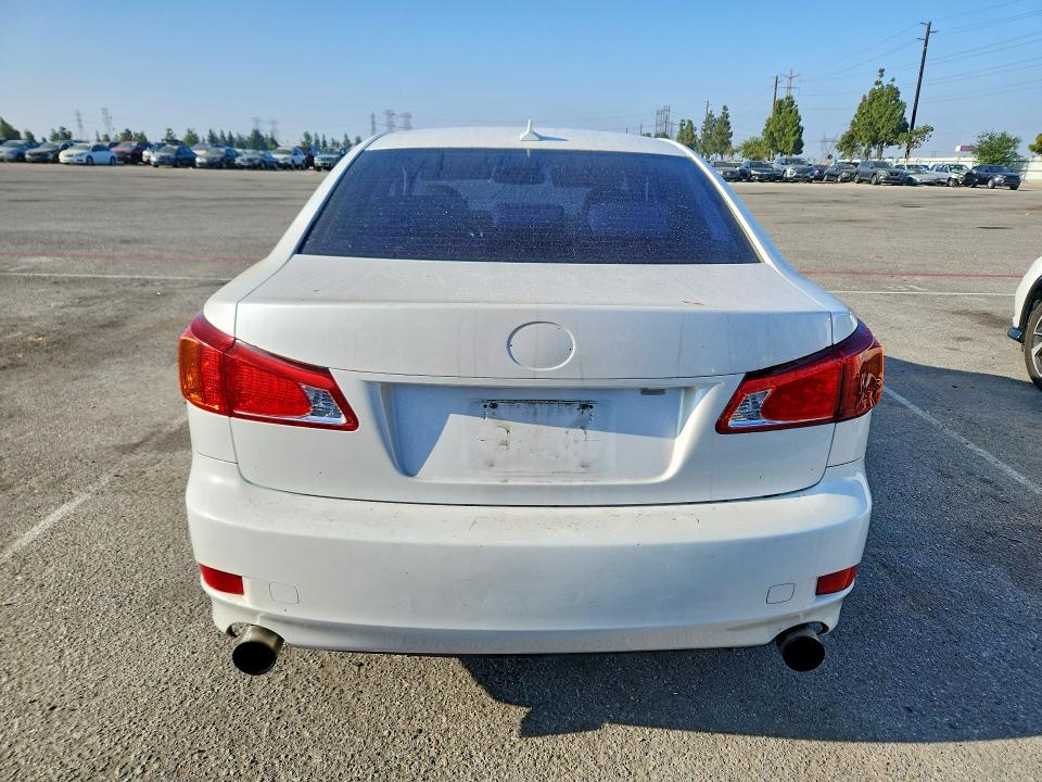 2009 Lexus Is VIN JTHBK262195086778 COPART salvage auction — SIDE, Ca - Salvage Certificate, sold $625 on 2026-07-14 (photo 6)