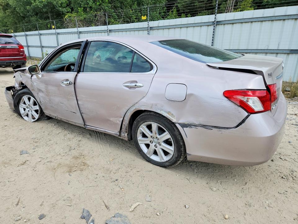 2008 Lexus Es 350 VIN JTHBJ46G782194784 COPART salvage auction — FRONT END, VA - CERT OF TITLE - SALVAGE, sold $275 on 2026-07-14 (photo 2)