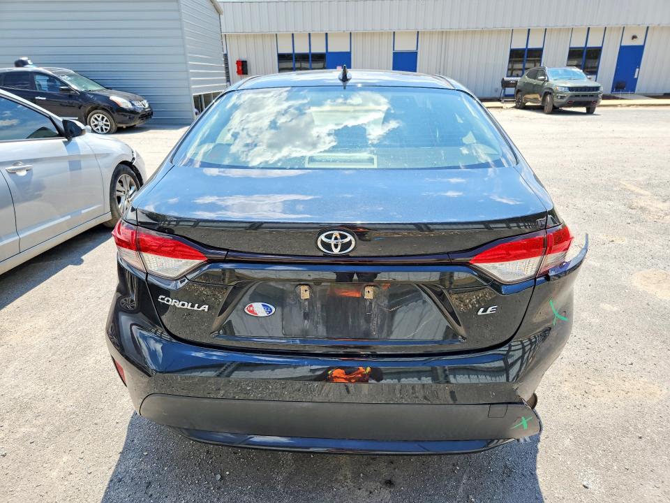 2020 Toyota Corolla VIN JTDEPRAE0LJ105863 COPART salvage auction — REAR END, Fl - Certificate Of Title, sold $7,600 on 2026-07-06 (photo 6)