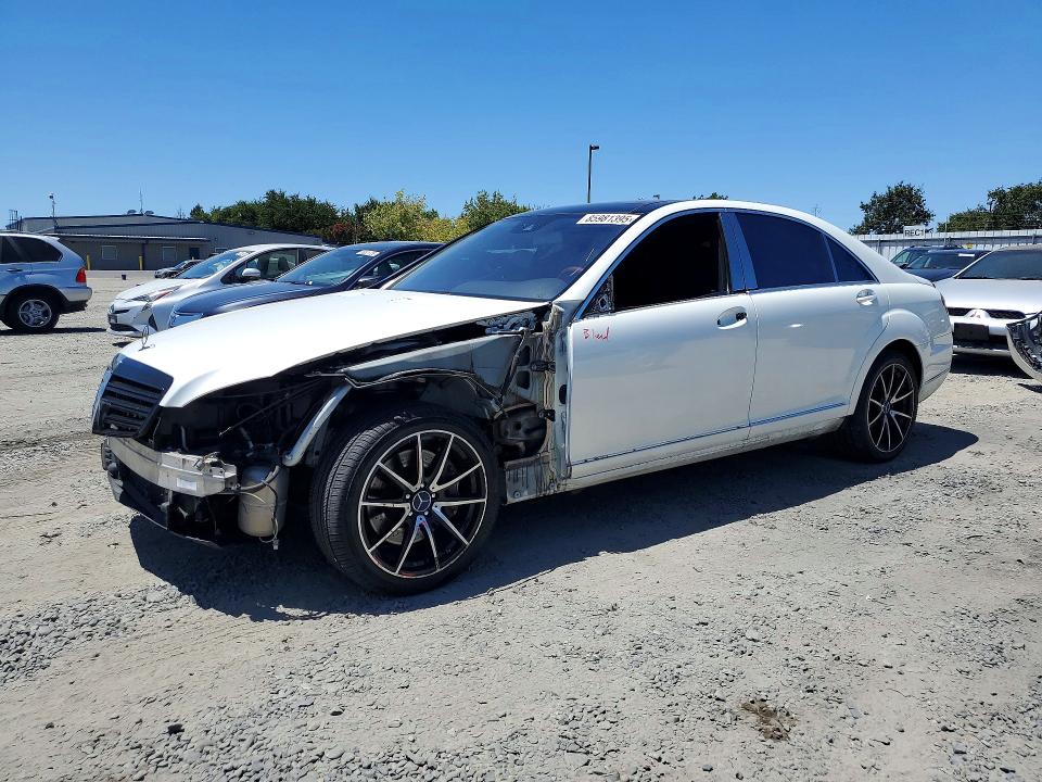 2013 Mercedes-benz S-klasse VIN WDDNG9EB7DA528611 COPART salvage auction — FRONT END, Ca - Salvage Certificate, sold $1,850 on 2026-07-09 (photo 1)