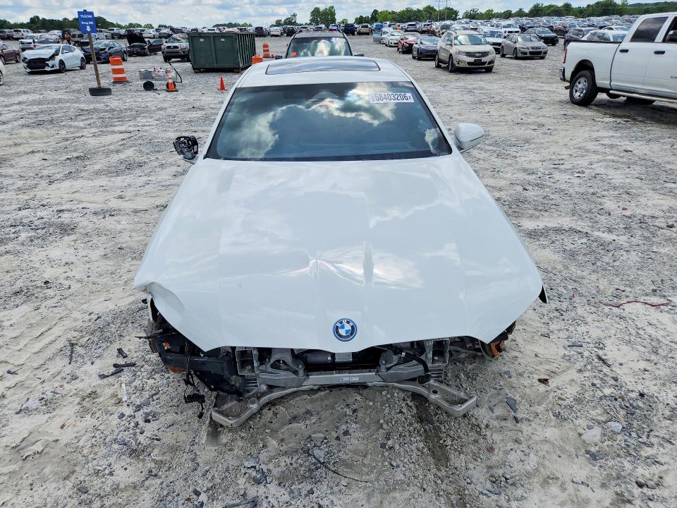 2025 BMW I5 VIN WBY13HG01SCT74519 COPART salvage auction — FRONT END, Nj - Certificate Of Title (P), sold $18,800 on 2026-07-27 (photo 5)