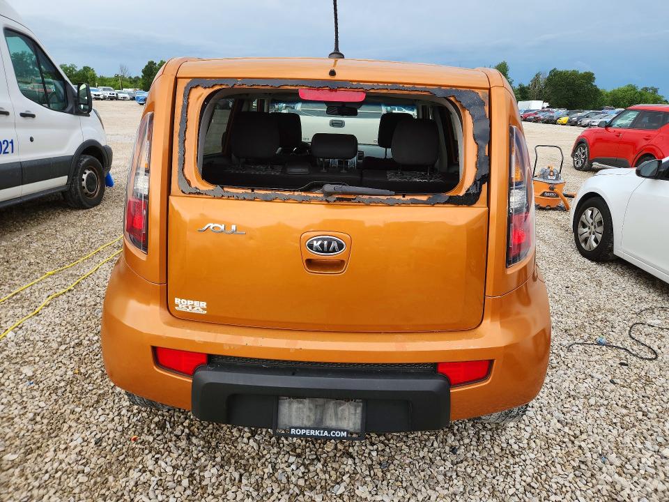 2011 Kia Soul VIN KNDJT2A21B7211063 COPART salvage auction — HAIL, MO - CERTIFICATE OF TITLE, sold $775 on 2026-07-27 (photo 6)