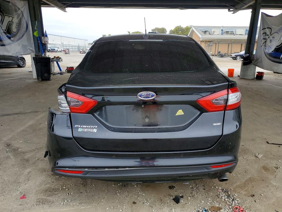 2016 Ford Fusion VIN 3FA6P0PU9GR229033 COPART salvage auction — REAR END, Ca - Salvage Certificate, sold $450 on 2026-07-02 (photo 6)