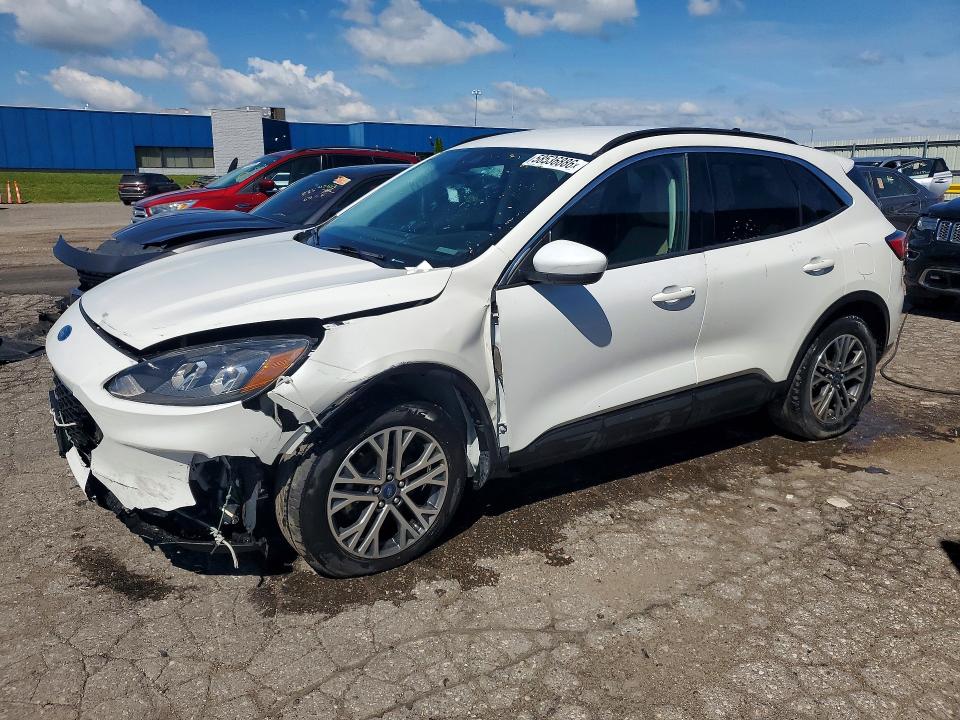 2021 Ford Escape VIN 1FMCU9H62MUA65750 COPART salvage auction — FRONT END, Mi - Certificate Of Title, sold $2,800 on 2026-07-21 (photo 1)