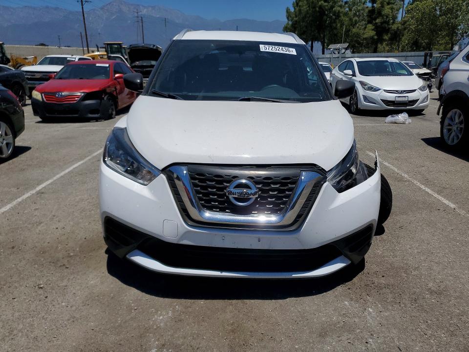 2019 Nissan Kicks VIN 3N1CP5CU1KL514176 COPART salvage auction — FRONT END, Ca - Salvage Certificate, sold $1,950 on 2026-07-02 (photo 5)
