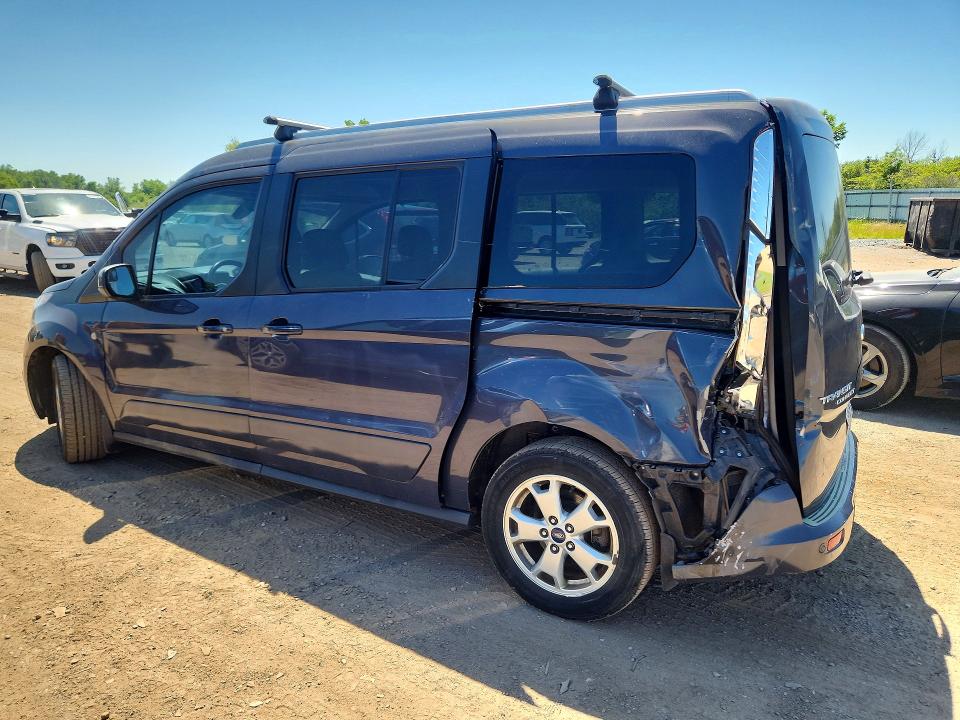 2014 Ford Transit connect VIN NM0GE9G76E1154377 COPART salvage auction — REAR END, Oh - Cert Of Title-Salvage, sold $1,750 on 2026-07-09 (photo 2)