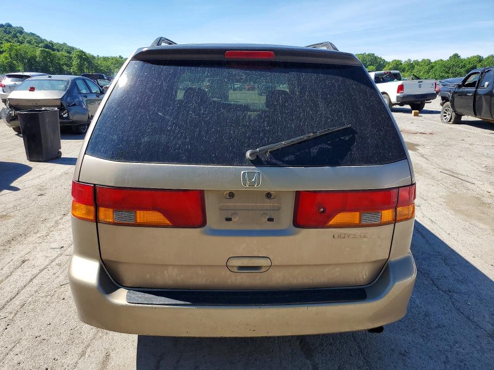 2003 Honda Odyssey VIN 5FNRL18983B045734 COPART salvage auction — FRONT END, Pa - Certificate Of Salvage, sold $500 on 2026-07-02 (photo 6)
