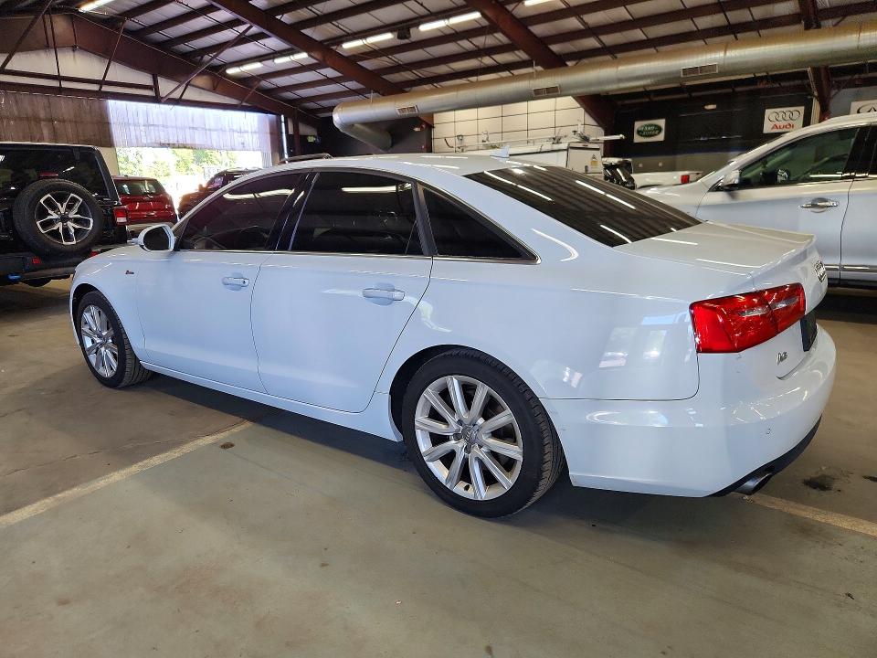 2014 Audi A6 VIN WAUFGAFC6EN016692 COPART salvage auction — MINOR DENT/SCRATCHES, Ct - Certificate Of Title (P), sold $3,450 on 2026-07-08 (photo 2)