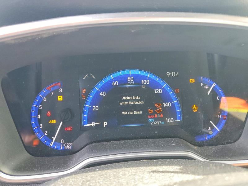2022 Toyota Corolla cross VIN 7MUDAAAG0NV010361 COPART salvage auction — SIDE, FL - CERTIFICATE OF DESTRUCTION, sold $8,600 on 2026-07-13 (photo 9)