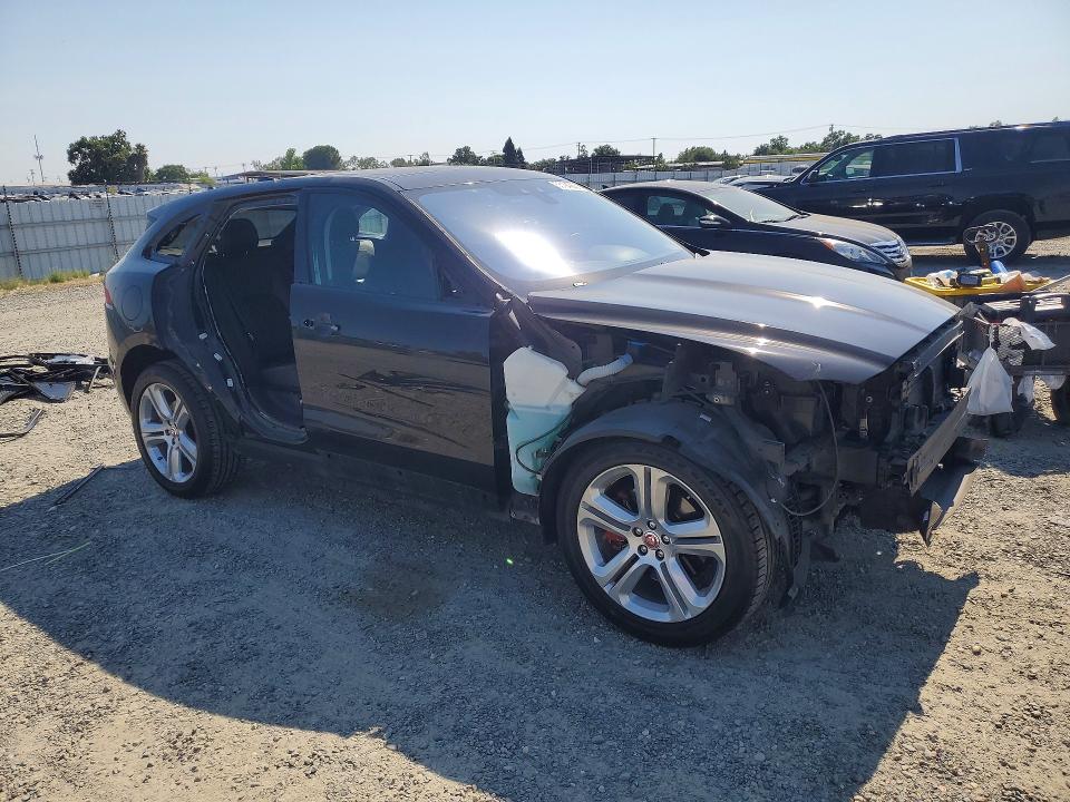 2017 Jaguar F-pace VIN SADCL2BV2HA061479 COPART salvage auction — FRONT END, CA - SALVAGE CERTIFICATE, sold $2,600 on 2026-07-23 (photo 4)