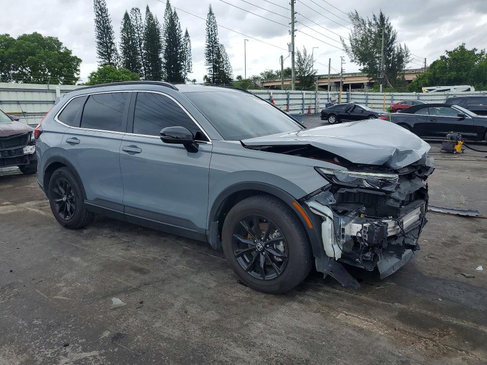 2025 Honda Cr-v VIN 7FARS5H89SE032740 COPART salvage auction — FRONT END, Salvage Title, sold $9,500 on 2026-07-22 (photo 4)