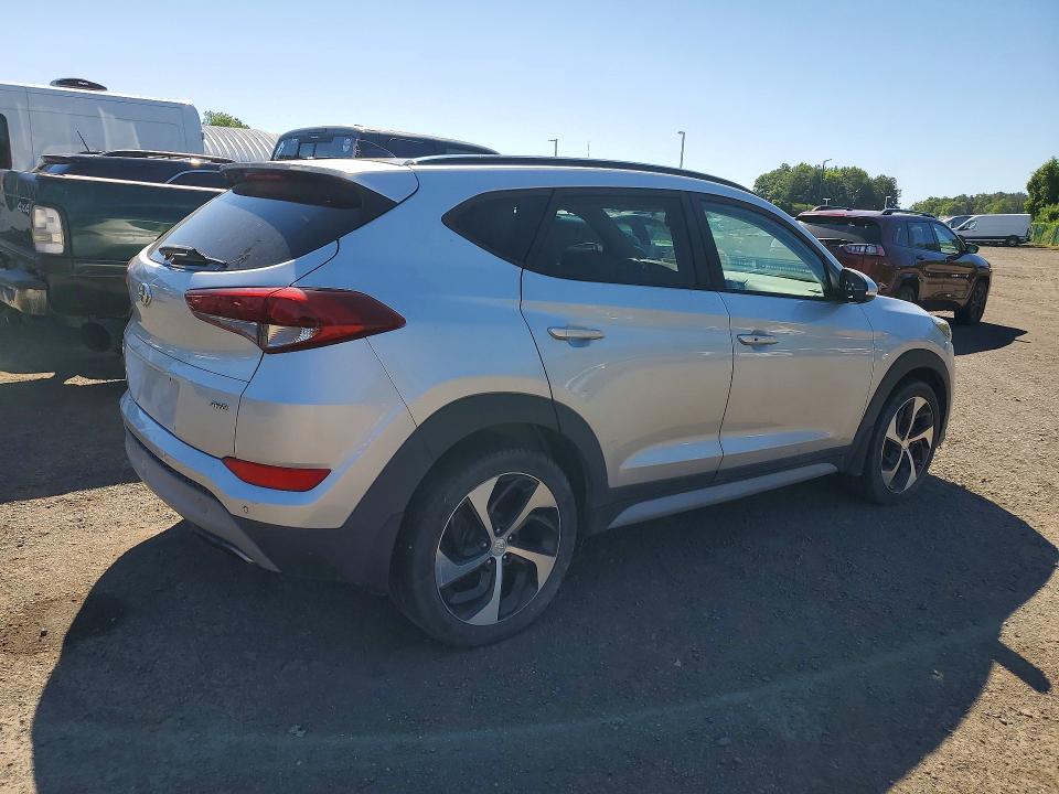 2018 Hyundai Tucson VIN KM8J3CA2XJU797683 COPART salvage auction — FRONT END, Wv - Certificate Of Title, sold $5,000 on 2026-07-31 (photo 3)