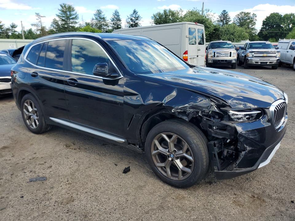 2022 BMW X3 VIN 5UX53DP05N9N03535 COPART salvage auction — FRONT END, PA - CERTIFICATE OF SALVAGE, sold $350 on 2026-07-31 (photo 4)