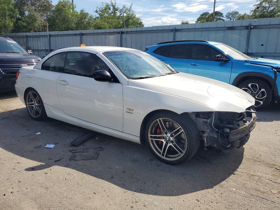 2011 BMW 3er VIN WBADX1C57BE394285 COPART salvage auction — FRONT END, Ga - Cert Of Title-Salvage, sold $1,250 on 2026-07-30 (photo 4)