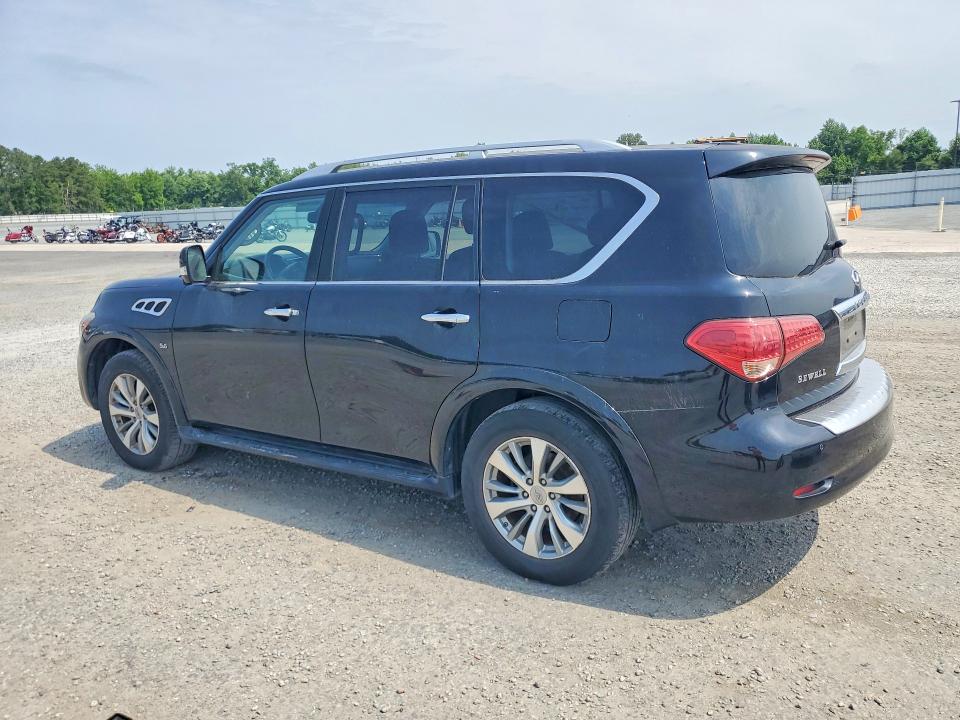 2015 Infiniti Qx80 VIN JN8AZ2NF2F9572277 COPART salvage auction — MECHANICAL, Tx - Dealer Only Clean Title, sold $925 on 2026-07-06 (photo 2)
