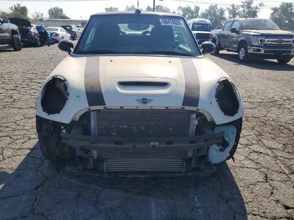 2013 Mini VIN WMWZP3C50DT705538 COPART salvage auction — FRONT END, Ca - Salvage Certificate, sold $1,100 on 2026-07-02 (photo 5)