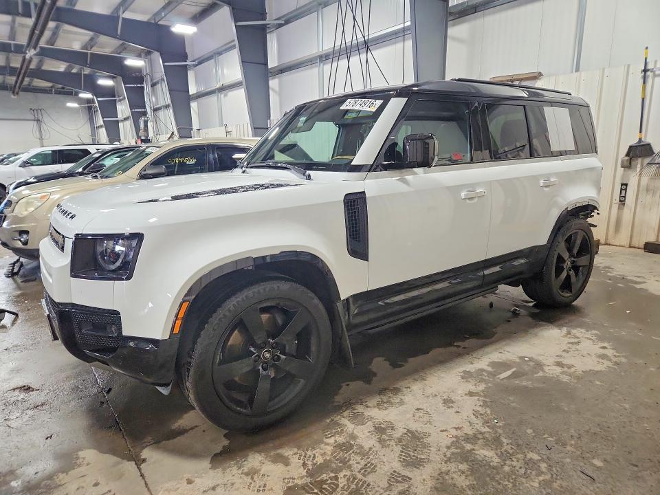2025 Land rover Defender VIN SALE27EU9S2411448 COPART salvage auction — REAR END, WI - CERT OF TITLE-CLAIM PAID, sold $20,400 on 2026-07-21 (photo 1)