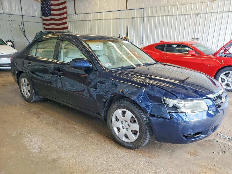 2007 Hyundai Sonata VIN 5NPET46C57H224917 COPART salvage auction — SIDE, PA - CERTIFICATE OF SALVAGE, sold $525 on 2026-07-15 (photo 4)