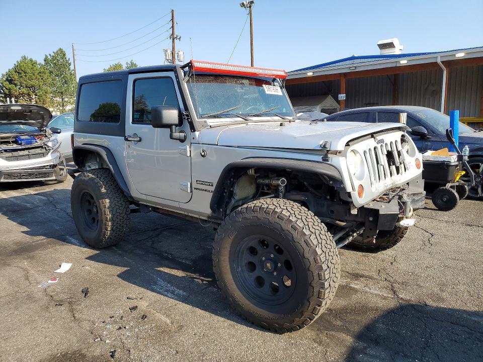2011 Jeep Wrangler / VIN 1J4AA2D1XBL548163 COPART salvage auction — FRONT END, Co - Certificate Of Title, sold $3,500 on 2026-07-02 (photo 4)