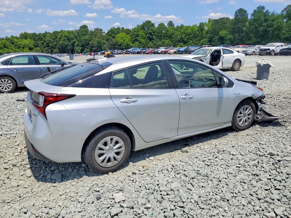 2021 Toyota VIN JTDKAMFU2M3151644 COPART salvage auction — FRONT END, Nc - Salvage Certificate Of Title, sold $225 on 2026-07-29 (photo 3)