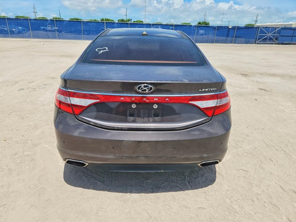2016 Hyundai Azera VIN KMHFH4JG3GA535376 COPART salvage auction — SIDE, Fl - Cert Of Title Slvg Rebuildable, sold $1,750 on 2026-07-27 (photo 6)