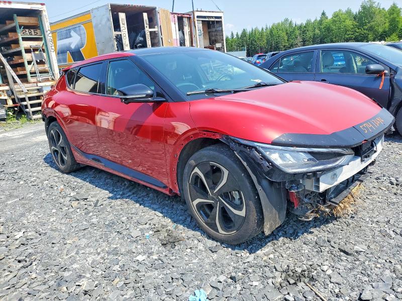 2024 Kia Ev6 VIN KNDC4DLC7R5222775 COPART salvage auction — FRONT END, Qc - Gravement Accidente, sold $650 on 2026-07-28 (photo 4)